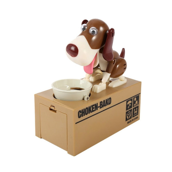 Собака копилка My Dog Piggy Bank интерактивная Коричневая | Копилка Arjuna Голодная Собака
Собака копилка My Dog Piggy Bank интерактивная Коричневая | Копилка Arjuna Голодная Собака