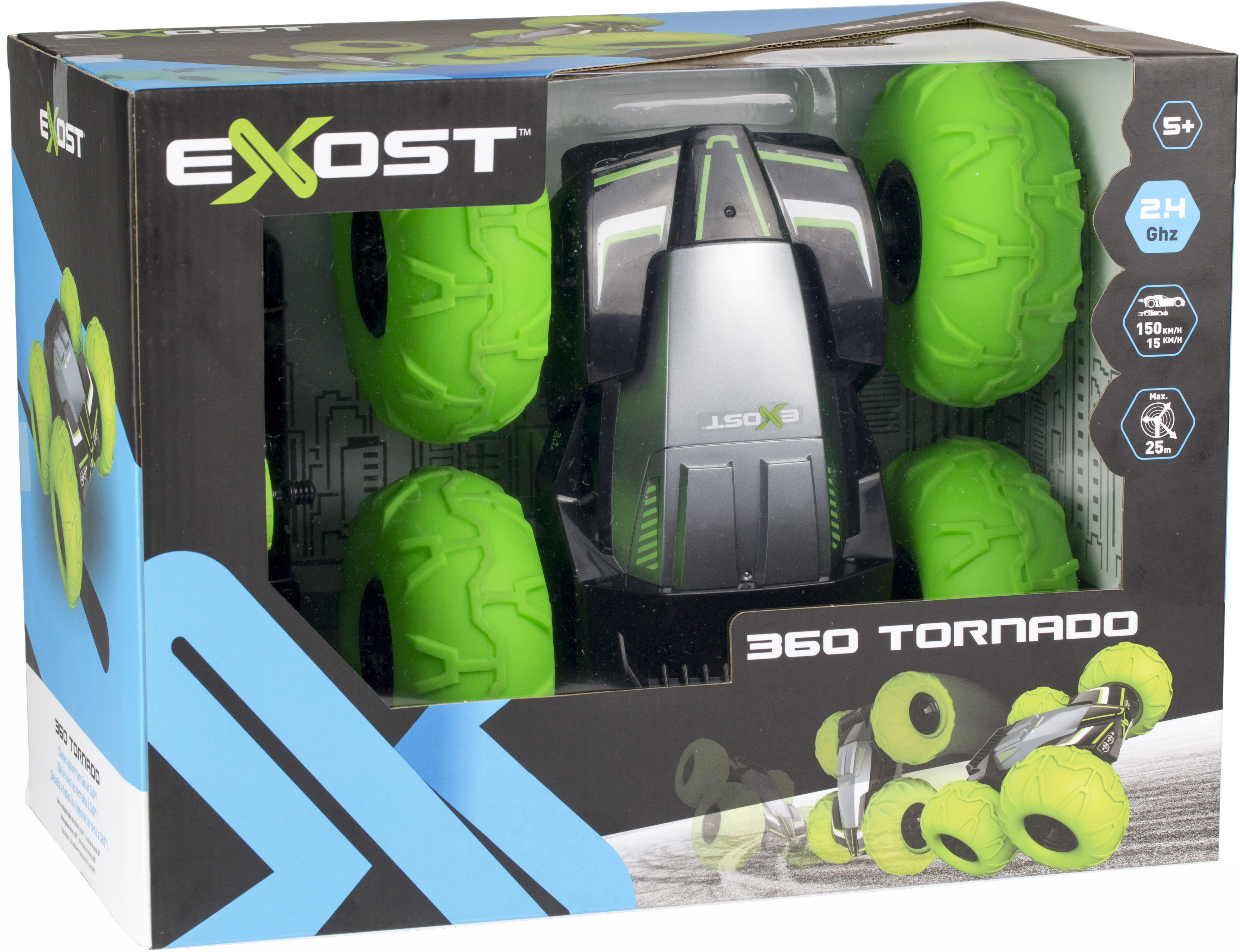 Машина Silverlit 360 Tornado 1:10, 2.4 GHz зеленая (2000000108742)(322604389)
Машина Silverlit 360 Tornado 1:10, 2.4 GHz зеленая (2000000108742)(322604389)