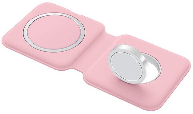 Бездротовий зарядний пристрій ColorWay MagSafe Duo Charger (15W) Pink (CW-CHW32Q-P)
Бездротовий зарядний пристрій ColorWay MagSafe Duo Charger (15W) Pink (CW-CHW32Q-P)