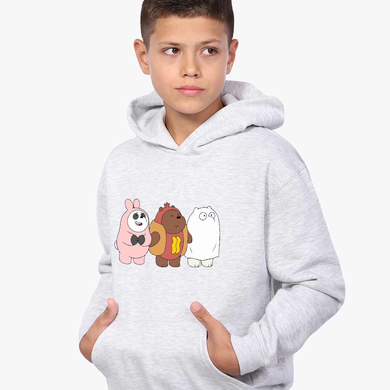 Худи детский Вся правда о медведях (We Bare Bears) Светло-серый меланж (9298-2905) 164 см
Худи детский Вся правда о медведях (We Bare Bears) Светло-серый меланж (9298-2905) 164 см