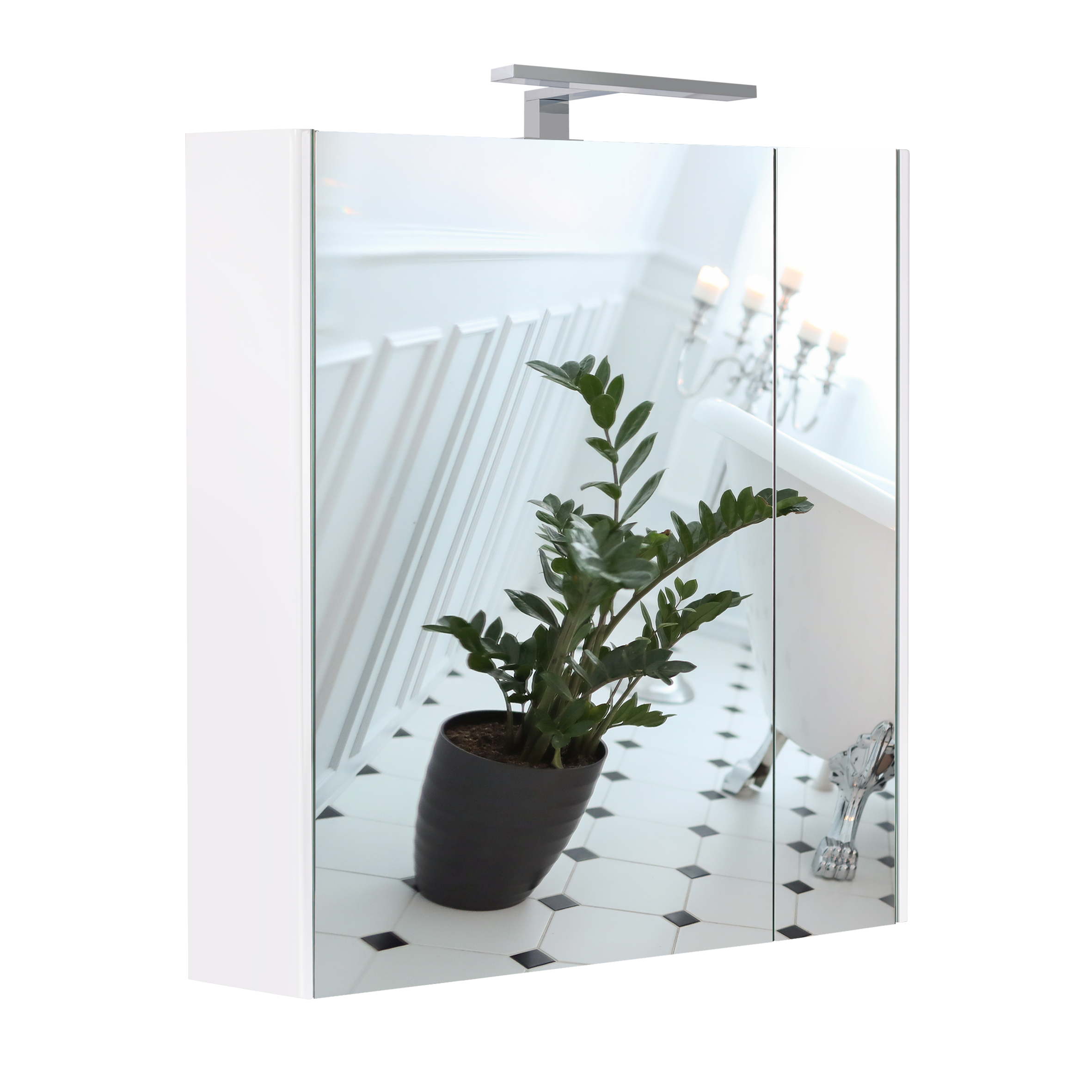 Зеркальный шкаф подвесной Qtap Albatross 700х725х460 White с LED-подсветкой QT0177ZP700LW
Зеркальный шкаф подвесной Qtap Albatross 700х725х460 White с LED-подсветкой QT0177ZP700LW