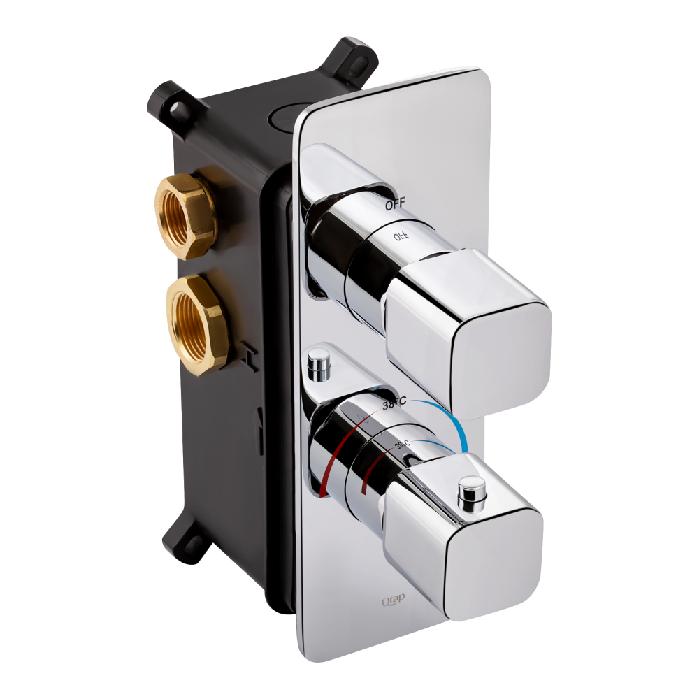 Смеситель термостатический скрытого монтажа для душа Qtap Votice 65T105NGC на три потребителя
Смеситель термостатический скрытого монтажа для душа Qtap Votice 65T105NGC на три потребителя