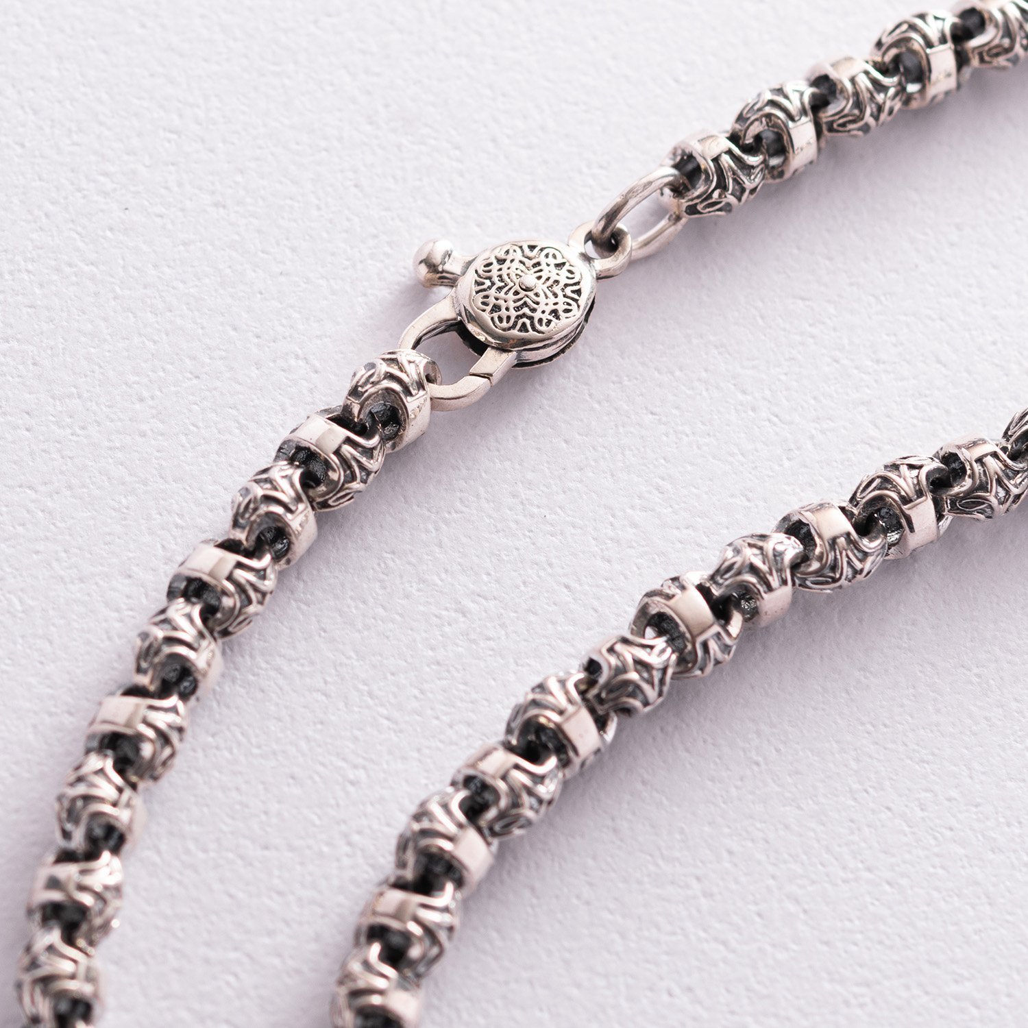 Мужская серебряная цепочка 181184 Оникс 65
Мужская серебряная цепочка 181184 Оникс 65