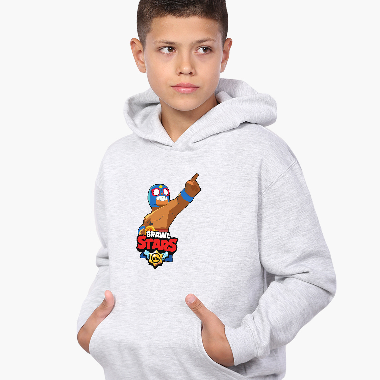 Худи детский Бравл Старс Эль Примо (Brawl Stars El Primo) Светло-серый меланж (9298-1011) 116 см
Худи детский Бравл Старс Эль Примо (Brawl Stars El Primo) Светло-серый меланж (9298-1011) 116 см