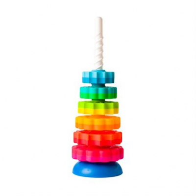 Развивающая игрушка Fat Brain Toys Пирамидка винтовая тактильная SpinAgain (F110ML)
Развивающая игрушка Fat Brain Toys Пирамидка винтовая тактильная SpinAgain (F110ML)