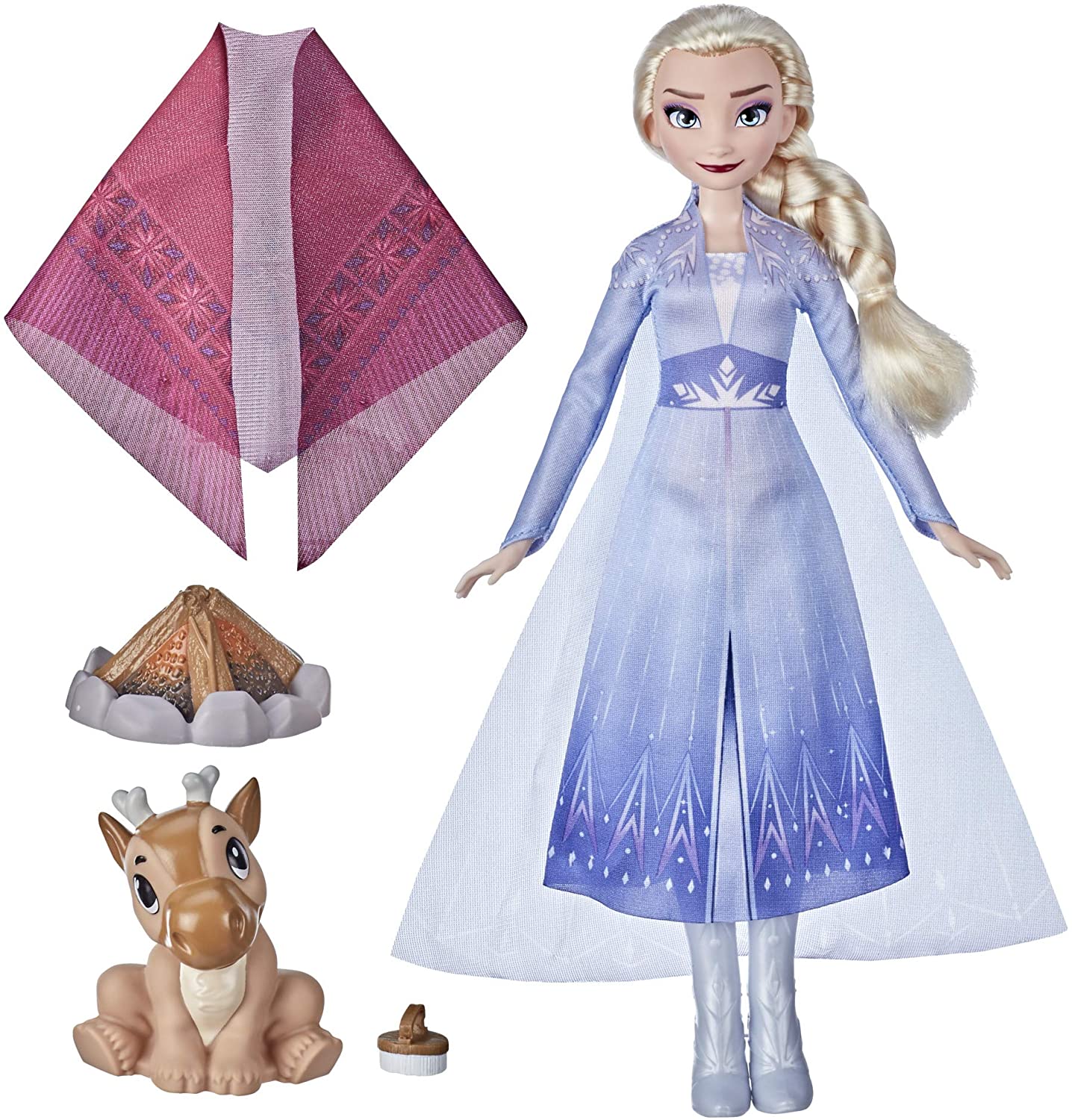 Набор Кукла Эльза 28 см с Оленем у костра Frozen 2 Elsa and Baby Reindeer campfire Hasbro F1561
Набор Кукла Эльза 28 см с Оленем у костра Frozen 2 Elsa and Baby Reindeer campfire Hasbro F1561