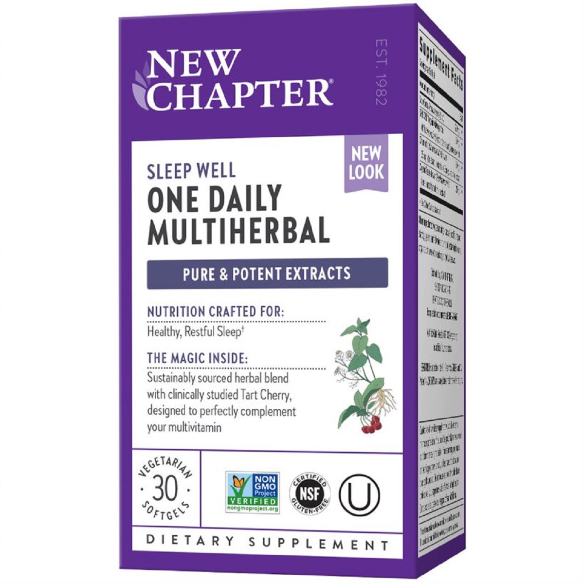 Природные добавки New Chapter Травы для Здорового Сна Multiherbal Sleep 30 капсул
Природные добавки New Chapter Травы для Здорового Сна Multiherbal Sleep 30 капсул