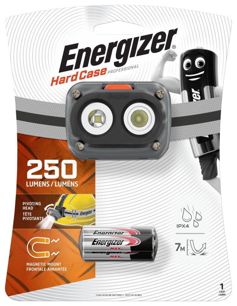 Налобный противоударный фонарь Energizer Hard Case professional Magnetic Headlight HCHDM321
Налобный противоударный фонарь Energizer Hard Case professional Magnetic Headlight HCHDM321