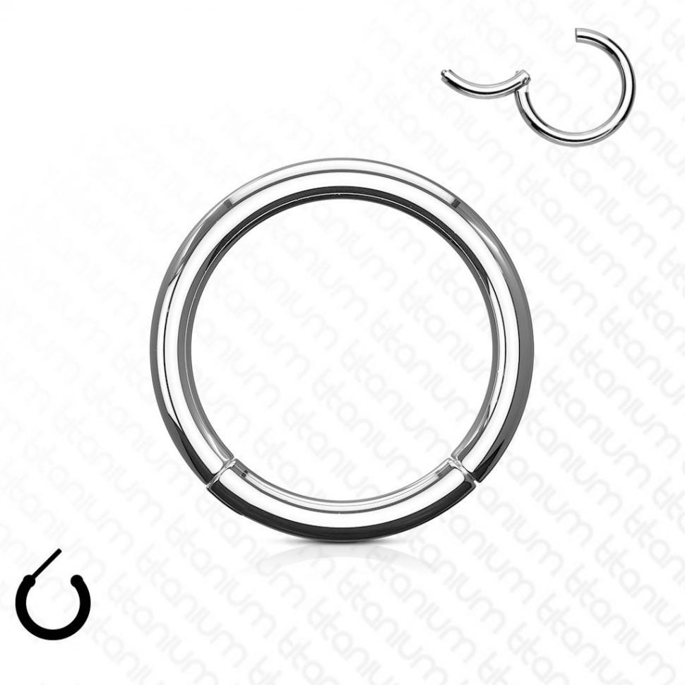 Кольцо кликер из титана для разных видов пирсинга PiercedFish RHT3 (1.2 мм, 8 мм)
Кольцо кликер из титана для разных видов пирсинга PiercedFish RHT3 (1.2 мм, 8 мм)