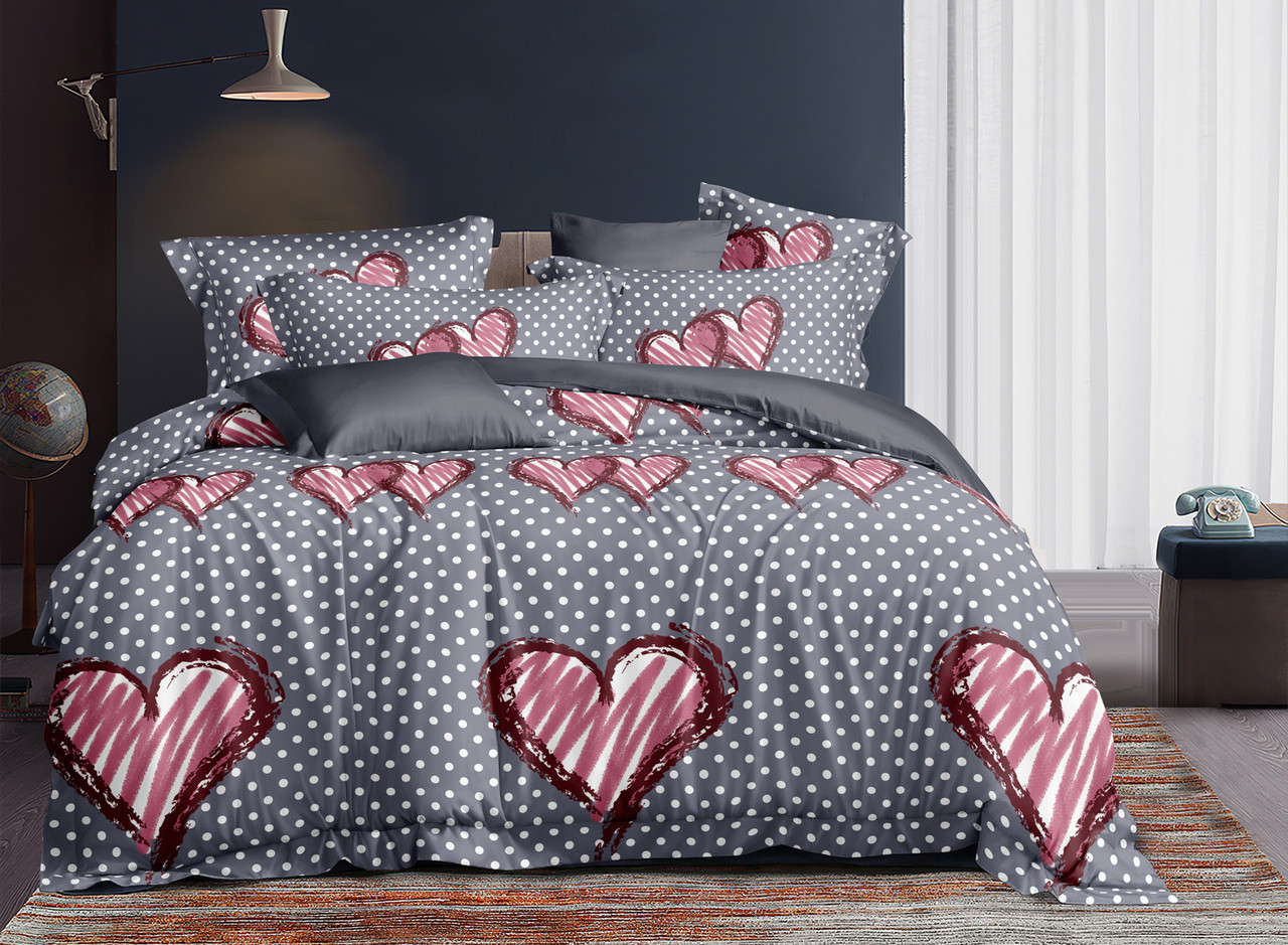 Двуспальный двусторонний комплект постельного белья евро 200*220 Сатин Люкс TM КРИСПОЛ Украина
Двуспальный двусторонний комплект постельного белья евро 200*220 Сатин Люкс TM КРИСПОЛ Украина