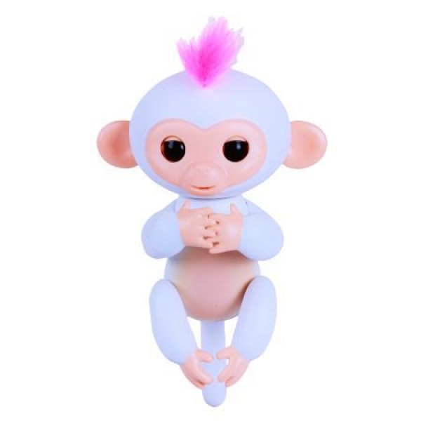 Интерактивная игрушка Обезьяна WowWee Fingerlings Baby Monkey Bella с более чем 40 звуками и анимациями, реагируя на любой звук, движение, для детей от 5 лет Белая (27701)
Интерактивная игрушка Обезьяна WowWee Fingerlings Baby Monkey Bella с более чем 40 звуками и анимациями, реагируя на любой звук, движение, для детей от 5 лет Белая (27701)