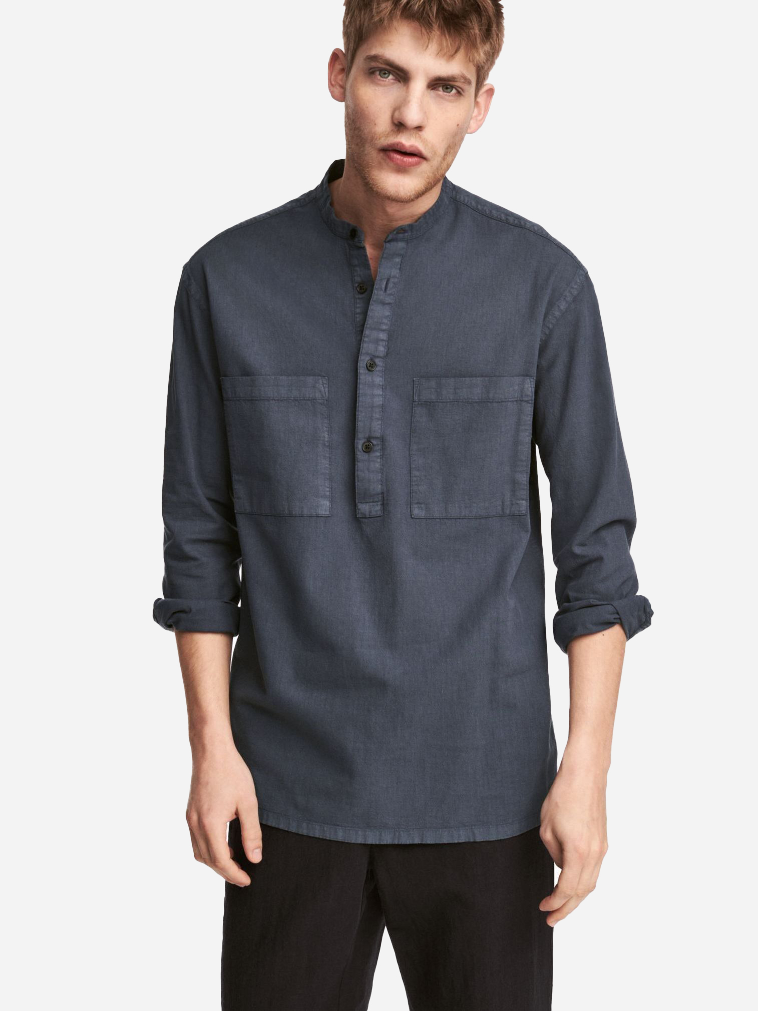 Рубашка H&M 4956135RP11 Темно-синяя с серым, Рубашка H&M 4956135RP11 S Темно-синяя с серым
Рубашка H&M 4956135RP11 Темно-синяя с серым, Рубашка H&M 4956135RP11 S Темно-синяя с серым