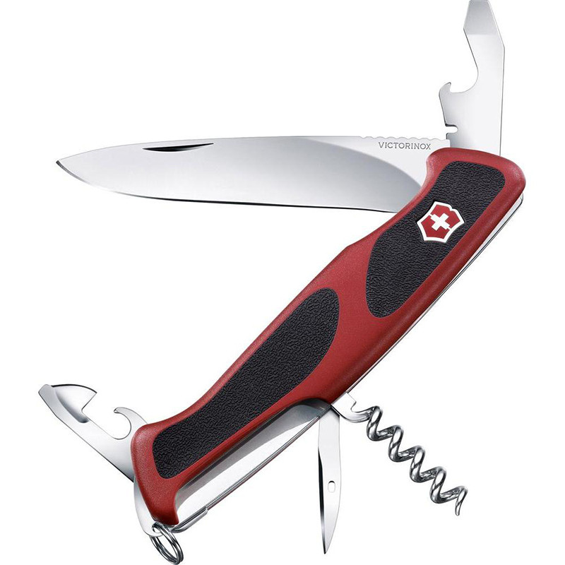 Нож складной, мультитул Victorinox Rangergrip 68 (130мм, 11 функций), красный 0.9553.С
Нож складной, мультитул Victorinox Rangergrip 68 (130мм, 11 функций), красный 0.9553.С