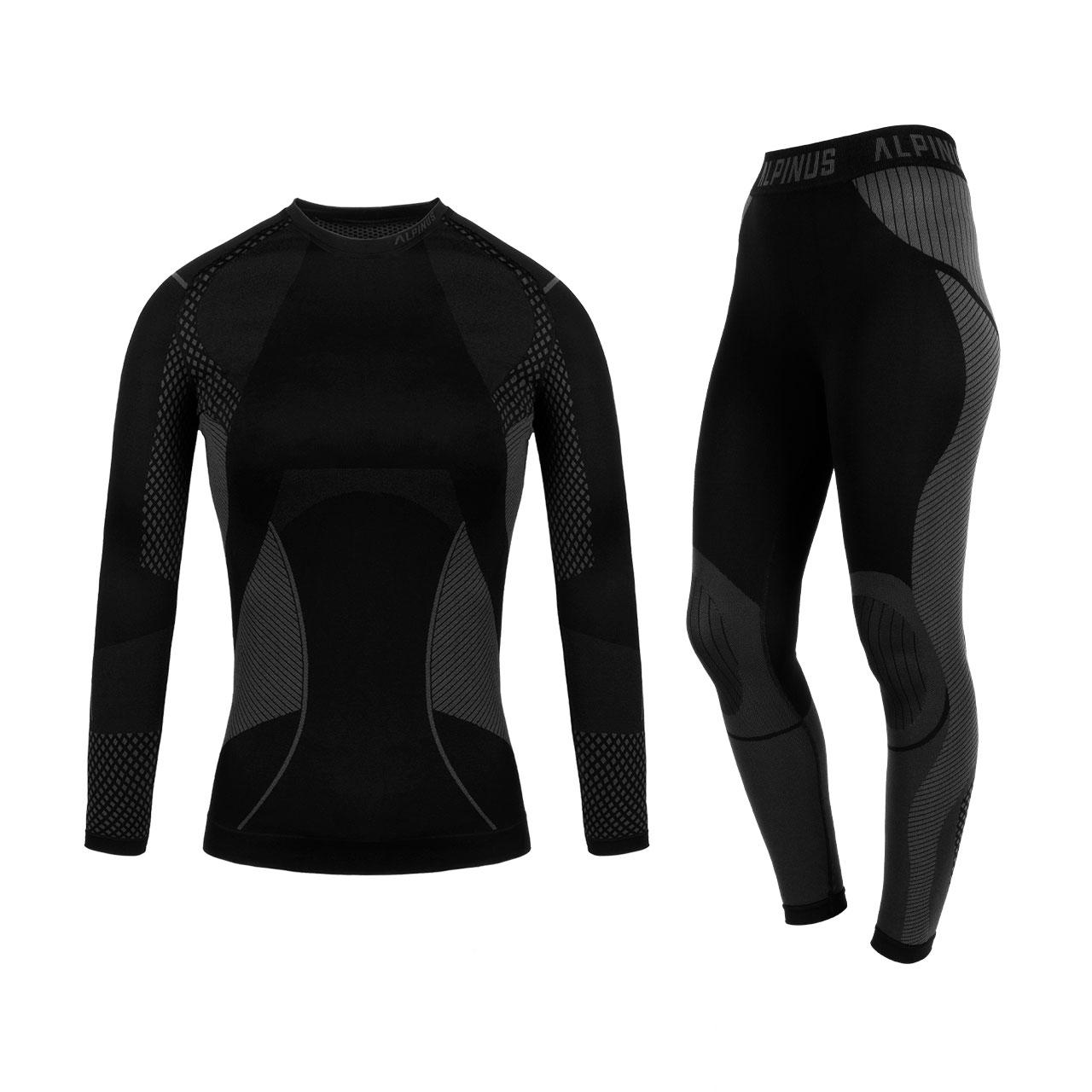 Комплект женского термобелья Alpinus Active Base Layer Set S черный с серым (GT43253-S)
Комплект женского термобелья Alpinus Active Base Layer Set S черный с серым (GT43253-S)