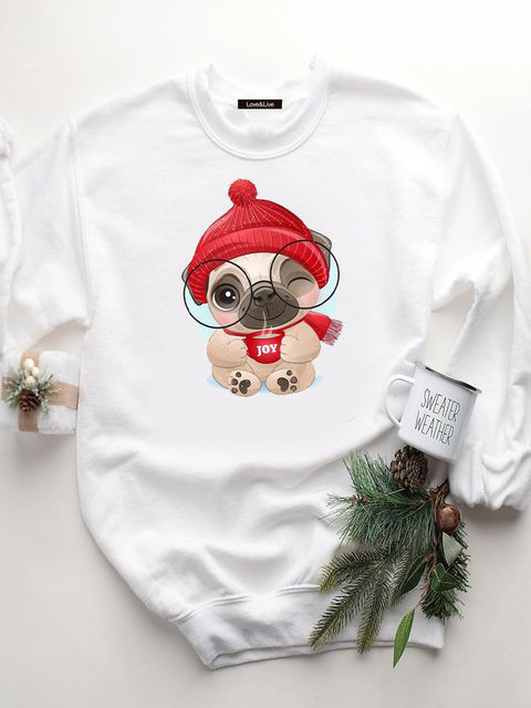 Свитшот Love&Live Позитивный мопс LLP01165  Белый, Свитшот Love&Live Позитивный мопс LLP01165 XS Белый 
Свитшот Love&Live Позитивный мопс LLP01165  Белый, Свитшот Love&Live Позитивный мопс LLP01165 XS Белый