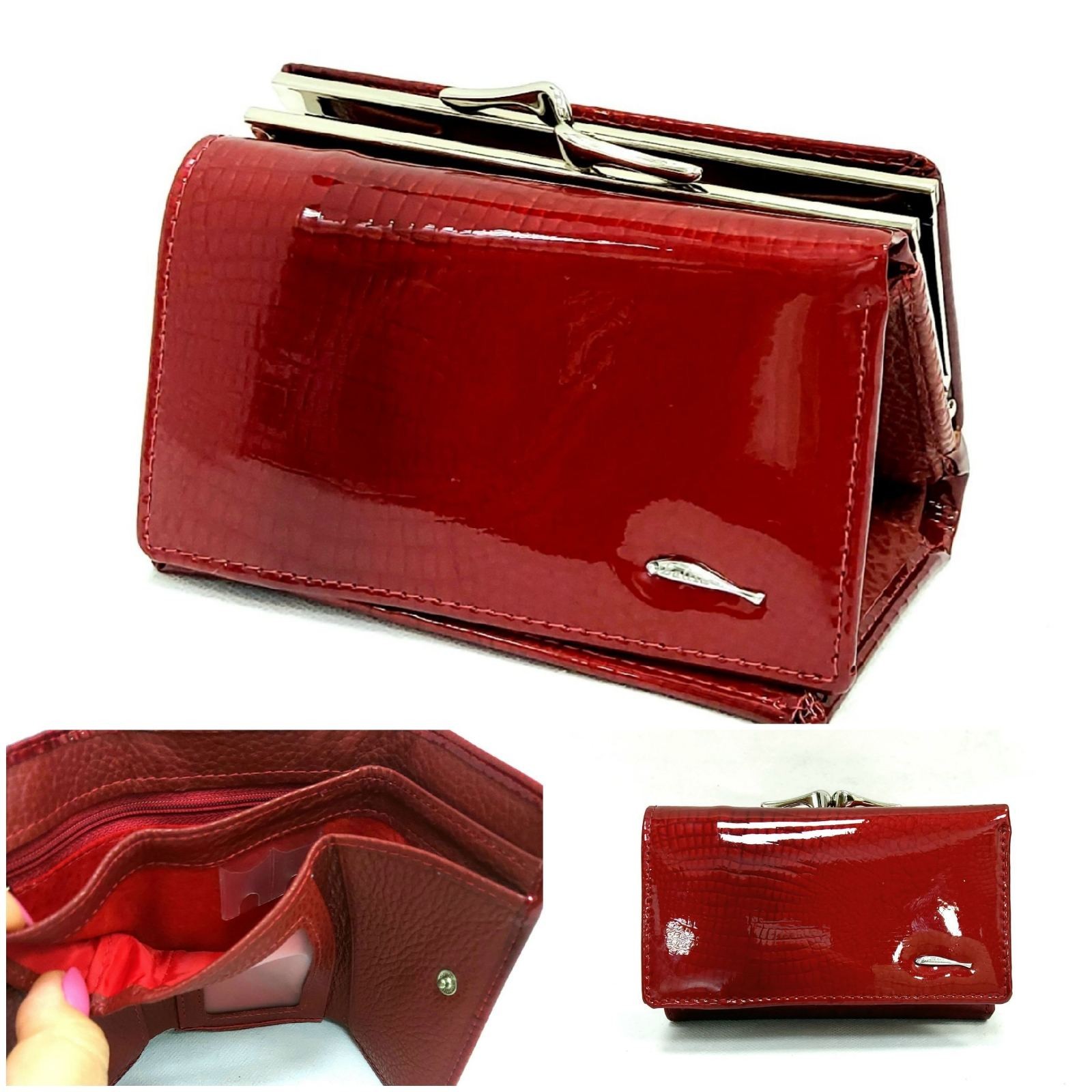 Кошелек женский Натуральная лаковая кожа Bаlisa SKU00322 13 х 8.5 см Цвет красный
Кошелек женский Натуральная лаковая кожа Bаlisa SKU00322 13 х 8.5 см Цвет красный