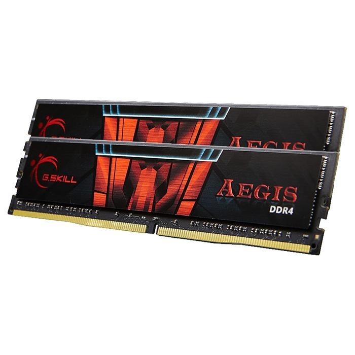 Модуль пам'яті DDR4 16G KIT(2x8G) 2666MHz G.SKILL AEGIS CL19 (box) F4-2666C19D-16GIS
Модуль пам'яті DDR4 16G KIT(2x8G) 2666MHz G.SKILL AEGIS CL19 (box) F4-2666C19D-16GIS