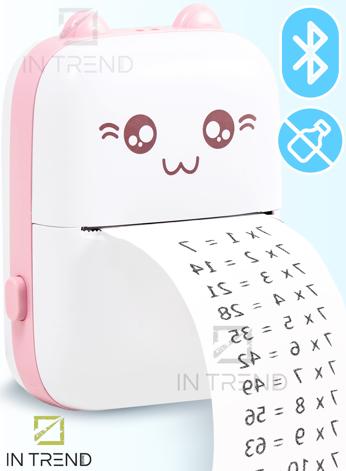 Детский принтер Mini printer Pink Портативный Bluetooth карманный с термопечатью для обучения игр распечатки фото шпаргалок
Детский принтер Mini printer Pink Портативный Bluetooth карманный с термопечатью для обучения игр распечатки фото шпаргалок