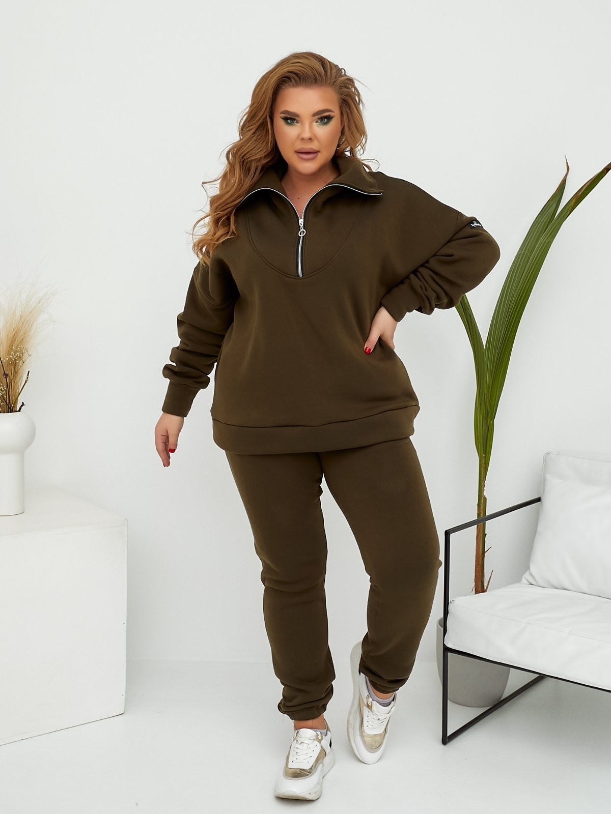 Теплый женский спортивный костюм "Zara"- Хаки, Теплый женский спортивный костюм "Zara"52-56 Хаки
Теплый женский спортивный костюм "Zara"- Хаки, Теплый женский спортивный костюм "Zara"52-56 Хаки