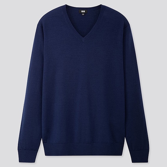Свитер Uniqlo из мериносовой шерсти  синий, Свитер Uniqlo из мериносовой шерсти S синий 
Свитер Uniqlo из мериносовой шерсти  синий, Свитер Uniqlo из мериносовой шерсти S синий