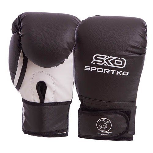 Перчатки боксерские PD-2 Sportko 12oz Черный (37451031) 
Перчатки боксерские PD-2 Sportko 12oz Черный (37451031)
