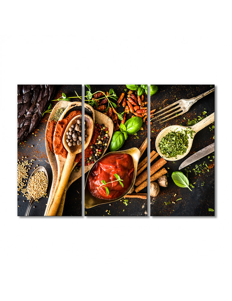 Модульная картина Artel «Специи- все что нужно для вкусного мяса» 3 модуля 90x135 см
Модульная картина Artel «Специи- все что нужно для вкусного мяса» 3 модуля 90x135 см