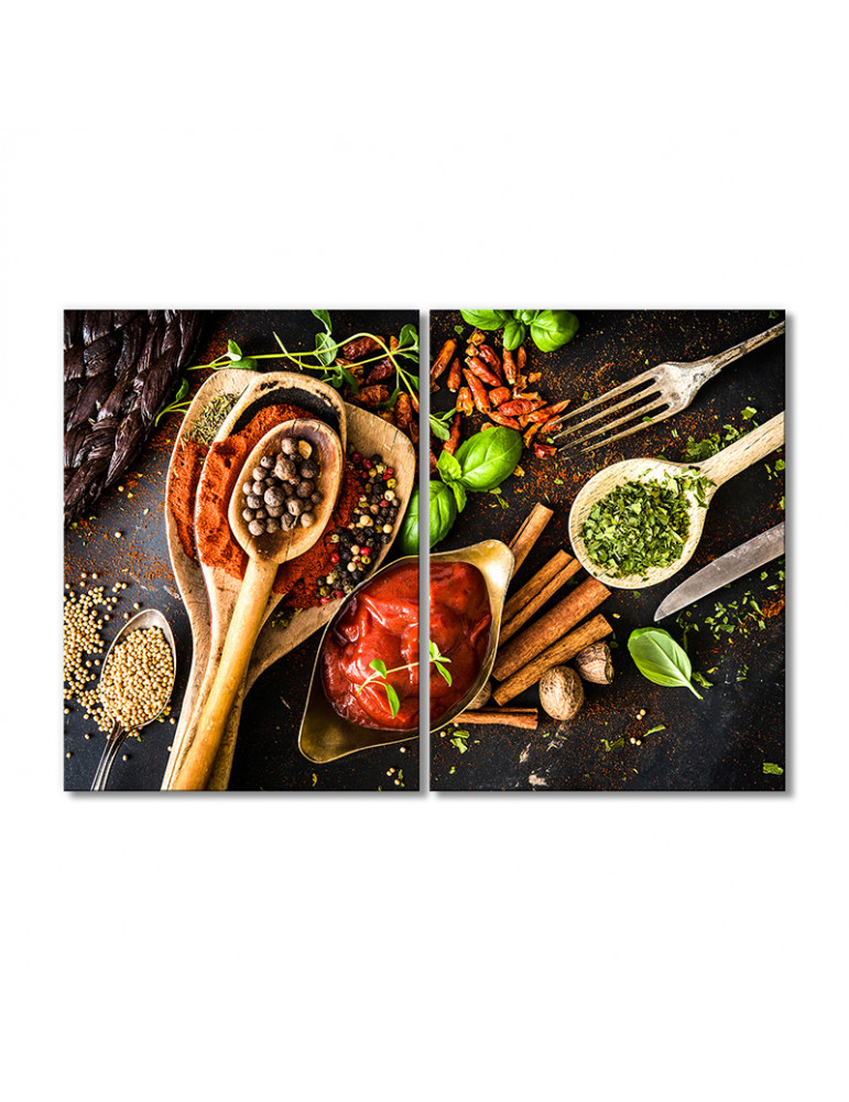 Модульная картина Artel «Специи- все что нужно для вкусного мяса» 2 модуля 90x135 см
Модульная картина Artel «Специи- все что нужно для вкусного мяса» 2 модуля 90x135 см