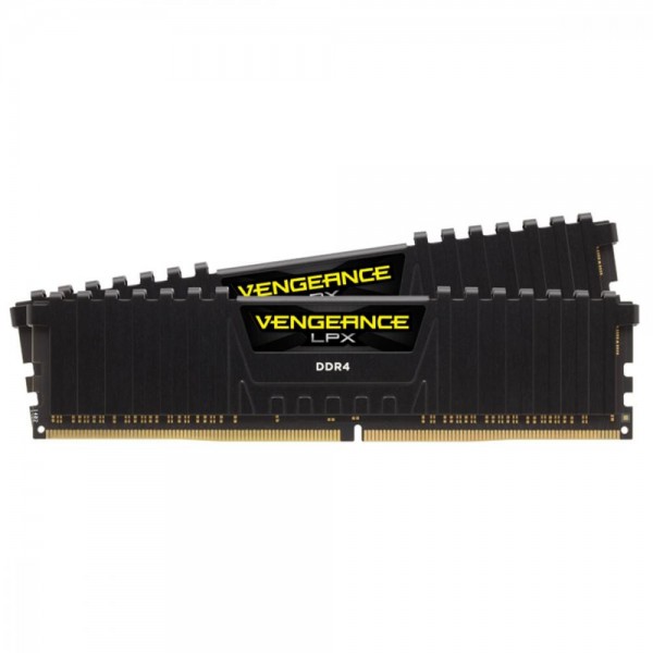 Модуль памяти CORSAIR VENGEANCE® LPX 16GB (2 x 8GB) DDR4 DRAM 3200MHz C16 MEMORY KIT BLACK (CMK16GX4M2B3200C16) (F00255242)
Модуль памяти CORSAIR VENGEANCE® LPX 16GB (2 x 8GB) DDR4 DRAM 3200MHz C16 MEMORY KIT BLACK (CMK16GX4M2B3200C16) (F00255242)