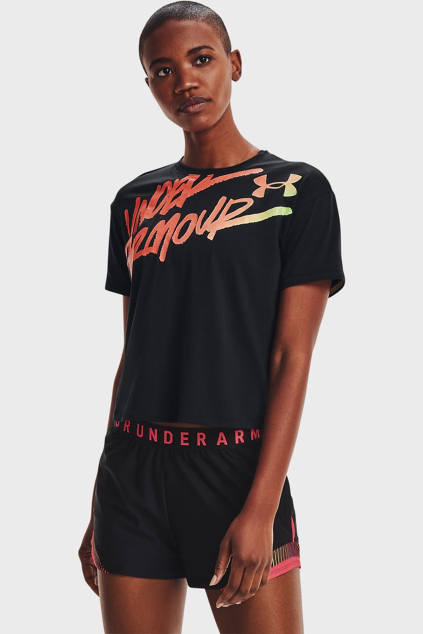 Женская черная футболка Live Chroma Graphic Tee Under Armour 1366006-001, Женская черная футболка Live Chroma Graphic Tee Under Armour XS 1366006-001
Женская черная футболка Live Chroma Graphic Tee Under Armour 1366006-001, Женская черная футболка Live Chroma Graphic Tee Under Armour XS 1366006-001
