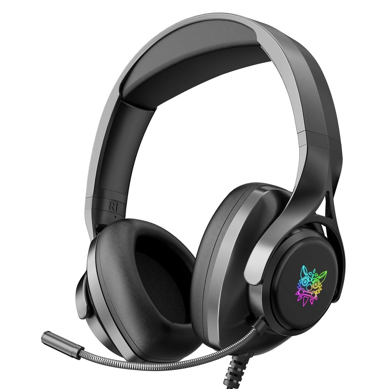 Игровые наушники Onikuma X16 с микрофоном и LED RGB подсветкой проводные Black (X16B)
Игровые наушники Onikuma X16 с микрофоном и LED RGB подсветкой проводные Black (X16B)