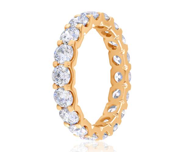 Кольцо-дорожка золотое с камнями SWAROVSKI Zirconia "Фели́чита", КД4238SW, 17.5 размер
Кольцо-дорожка золотое с камнями SWAROVSKI Zirconia "Фели́чита", КД4238SW, 17.5 размер