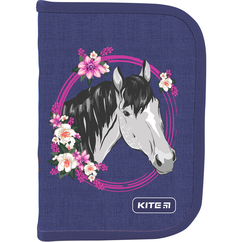 Пенал школьный для девочек без наполнения Kite Education Beautiful horse K19-622-9 1 отделение 2 отворота
Пенал школьный для девочек без наполнения Kite Education Beautiful horse K19-622-9 1 отделение 2 отворота