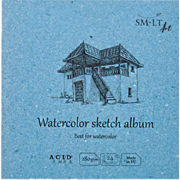 Альбом для акварели AUTHENTIC Layflat 14*14см, 280г/м2, 24л, SMILTAINIS целлюлоза FB-24(280) 
Альбом для акварели AUTHENTIC Layflat 14*14см, 280г/м2, 24л, SMILTAINIS целлюлоза FB-24(280)