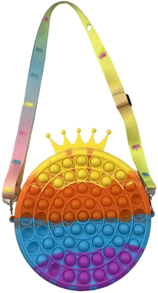 Pop It Антистресс Игрушка (Поп Ит - Попит - Popit) - 22183 - Сумка с короной, 20 см 
Pop It Антистресс Игрушка (Поп Ит - Попит - Popit) - 22183 - Сумка с короной, 20 см