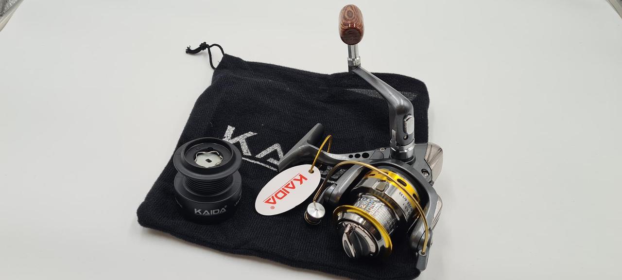Катушка Kaida CQ 208A FD (7+1п) металлическая шпуля, дополнительная шпуля, в комплекте чехол
Катушка Kaida CQ 208A FD (7+1п) металлическая шпуля, дополнительная шпуля, в комплекте чехол
