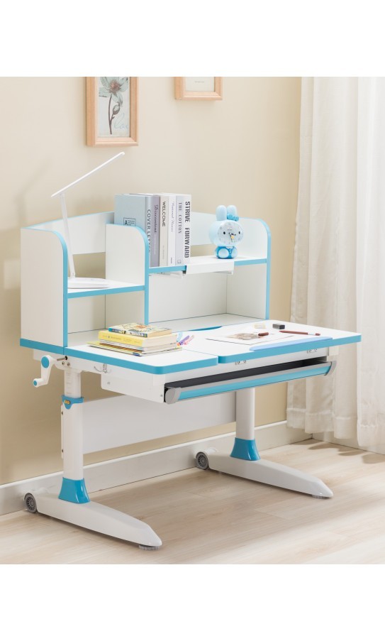 Растущая школьная парта от 3 - 12 лет + подставка для книг GT RACER DS-1603 Blue Голубая, детская парта - трансформер для школьников с регулировкой высоты для дома
Растущая школьная парта от 3 - 12 лет + подставка для книг GT RACER DS-1603 Blue Голубая, детская парта - трансформер для школьников с регулировкой высоты для дома