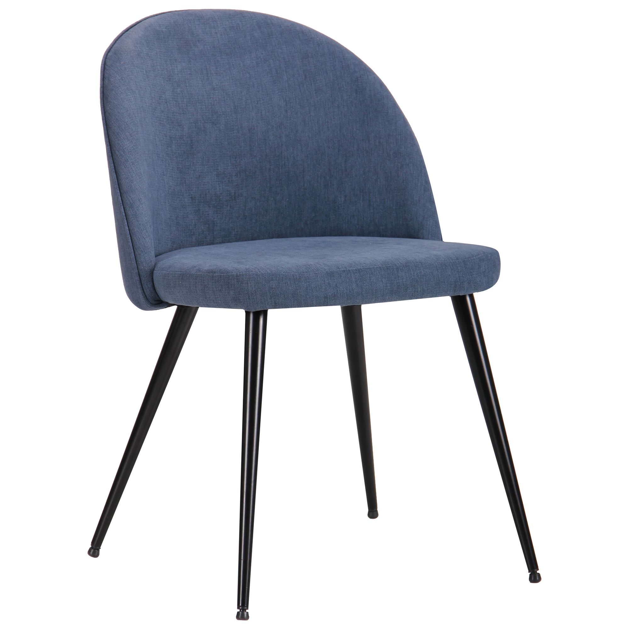 Стул обеденный AMF Сантино DC-373 черный/океан 
Стул обеденный AMF Сантино DC-373 черный/океан