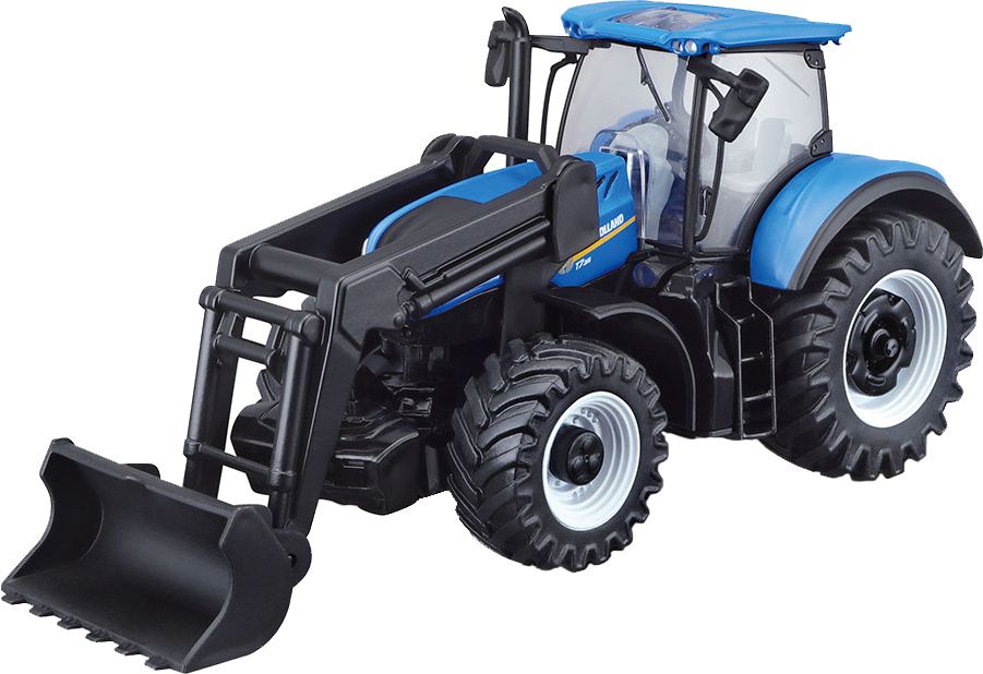 Модель серии Bburago Farm Трактор New Holland T7.315 с фронтальным погрузчиком, синий 1:32 (4893993316328)
Модель серии Bburago Farm Трактор New Holland T7.315 с фронтальным погрузчиком, синий 1:32 (4893993316328)