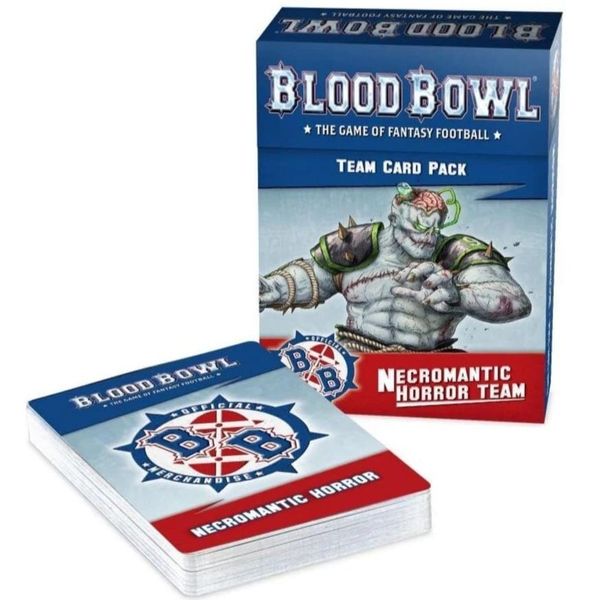 Настольная игра Games Workshop Blood Bowl Necromantic Horror Team Card Pack (60050907001)
Настольная игра Games Workshop Blood Bowl Necromantic Horror Team Card Pack (60050907001)