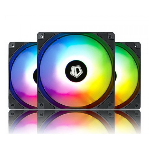 Вентилятор ID-Cooling XF-12025-ARGB-TRIO (3pcs Pack), 120x120x25мм, 4-pin PWM, черный c белым
Вентилятор ID-Cooling XF-12025-ARGB-TRIO (3pcs Pack), 120x120x25мм, 4-pin PWM, черный c белым