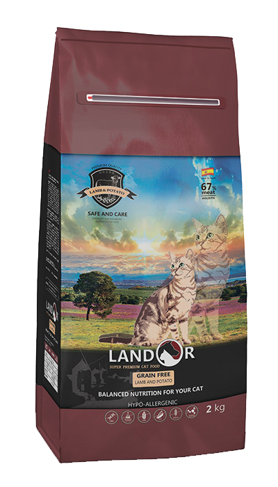 Сухий корм Landor (Ландор) без глютену для котів з функцією контролю ваги та утворення грудок шерсті 10кг
Сухий корм Landor (Ландор) без глютену для котів з функцією контролю ваги та утворення грудок шерсті 10кг