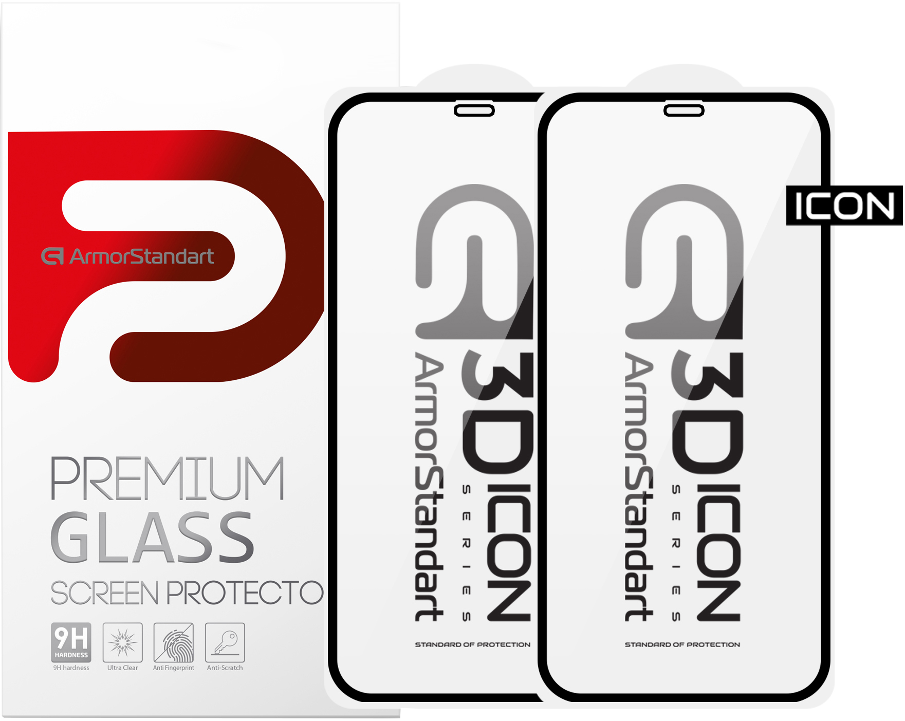 Набор защитных стекол ArmorStandart Icon Evo для iPhone 11/Xr Black 2шт (ARM56215-GI3D-BK)
Набор защитных стекол ArmorStandart Icon Evo для iPhone 11/Xr Black 2шт (ARM56215-GI3D-BK)