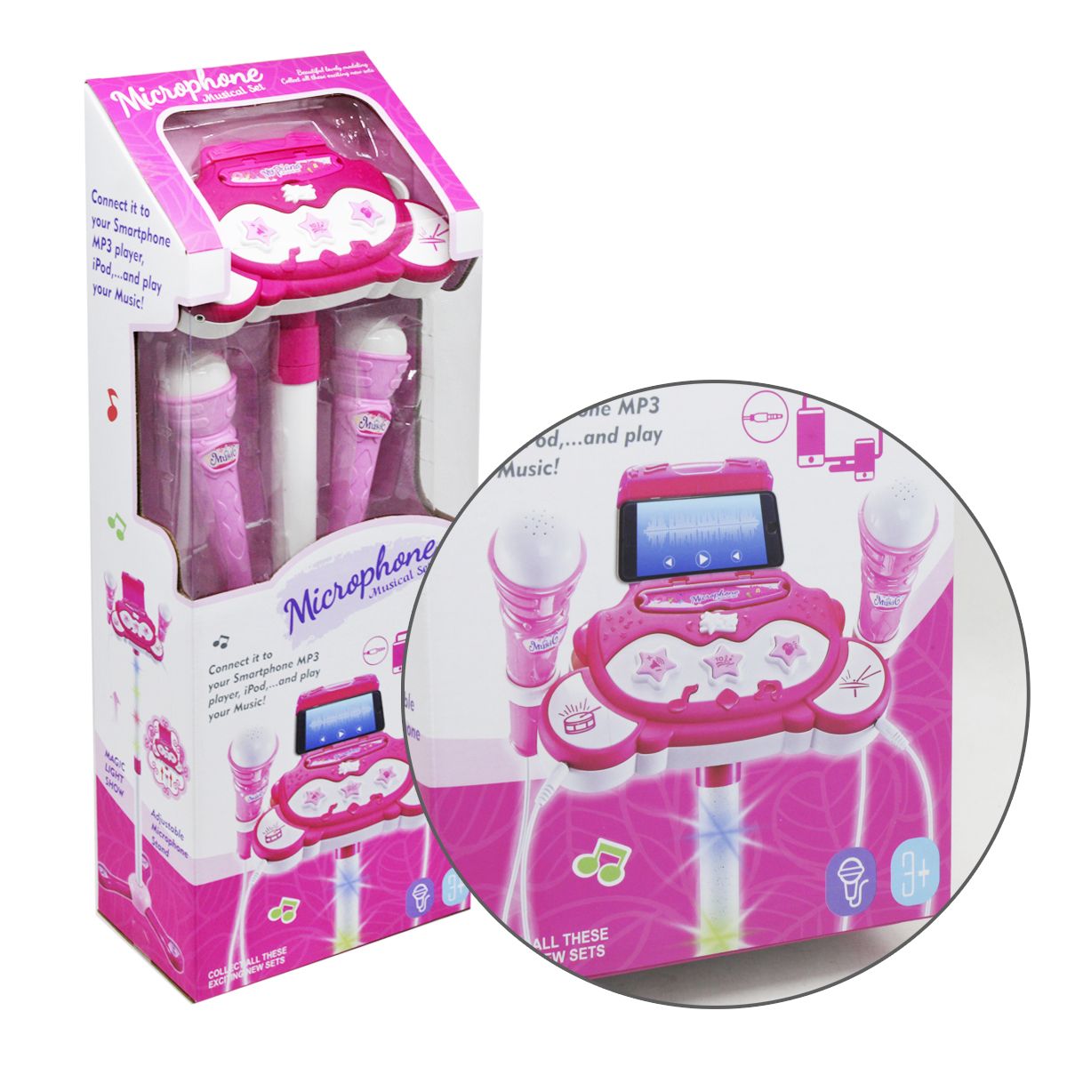 Детская музыкальная игрушка Музыкальный микрофон MiC (5013) (173299) 
Детская музыкальная игрушка Музыкальный микрофон MiC (5013) (173299)