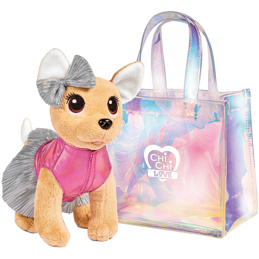Мягкая игрушка Chi Chi Love Чихуахуа Fashion Shimmer с голографической сумочкой (5893432)
Мягкая игрушка Chi Chi Love Чихуахуа Fashion Shimmer с голографической сумочкой (5893432)