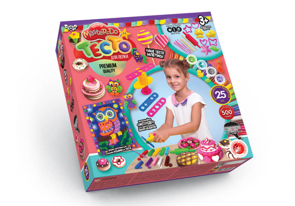 Набор для творчества Тесто для лепки Master Do ТМD-05, 25 цветов (Розовый) Danko Toys
Набор для творчества Тесто для лепки Master Do ТМD-05, 25 цветов (Розовый) Danko Toys