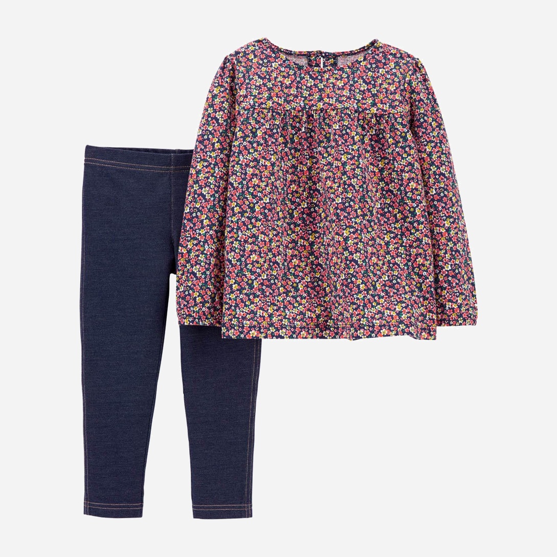 Комплект (футболка с длинными рукавами + лосины) Carters 2M011410 99-105 см Multicolor
Комплект (футболка с длинными рукавами + лосины) Carters 2M011410 99-105 см Multicolor