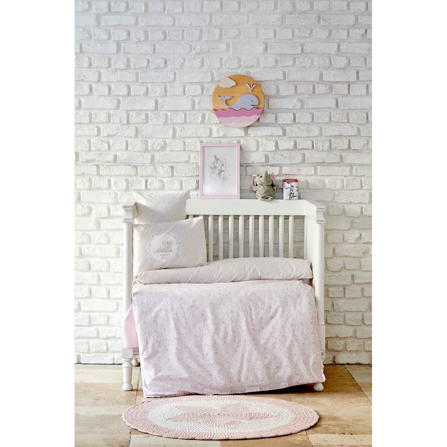 Детское постельное белье с одеялом и подушкой Karaca Home Little pudra Для новорожденных (7 предметов) турция, хлопок, полиэстер
Детское постельное белье с одеялом и подушкой Karaca Home Little pudra Для новорожденных (7 предметов) турция, хлопок, полиэстер