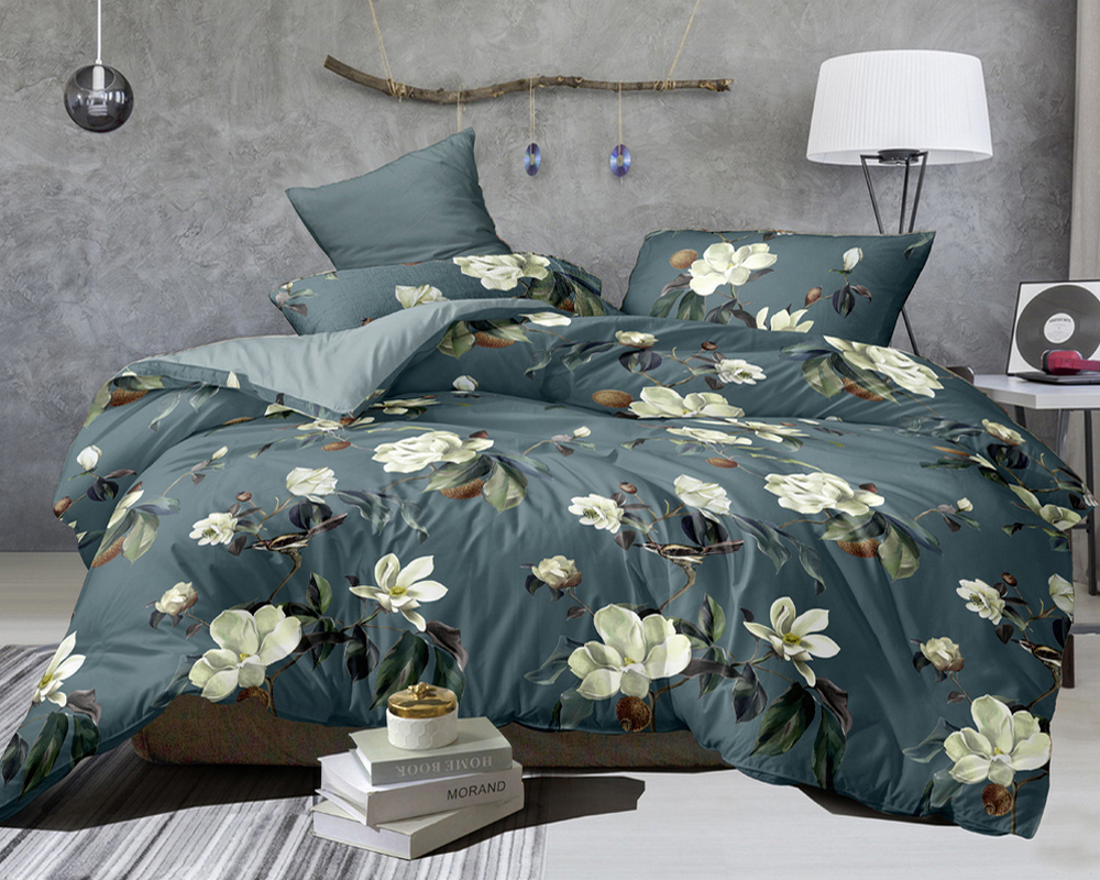 Постельное белье LARA бязь d11127s2 семейное 
Постельное белье LARA бязь d11127s2 семейное