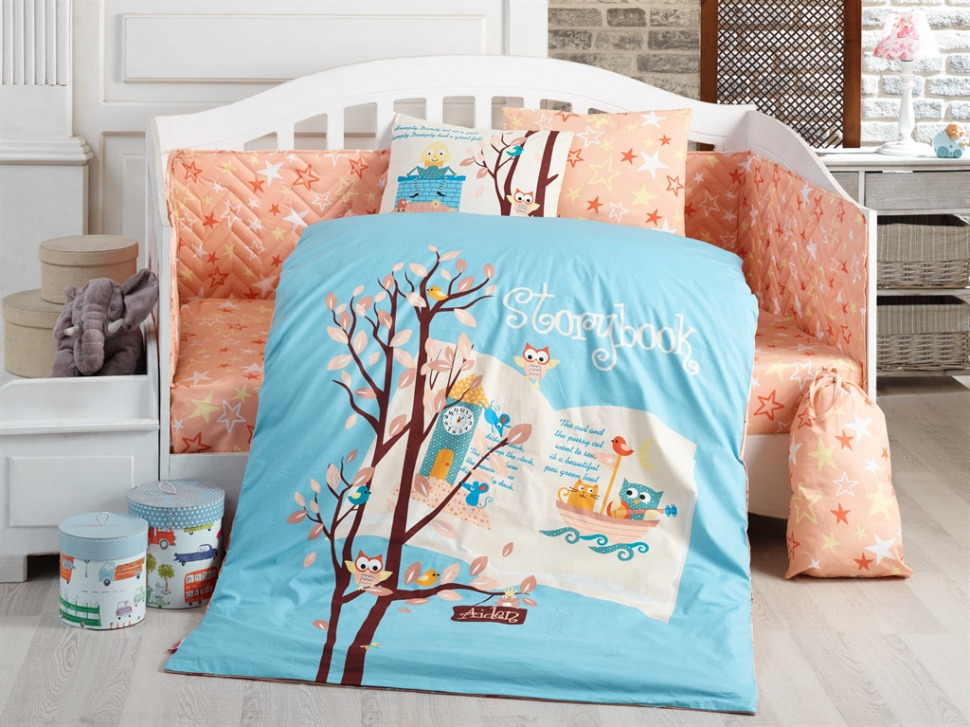 Постельный комплект для детей Hobby Poplin Bebek Dream Clock голубой 100x150 8698499144408
Постельный комплект для детей Hobby Poplin Bebek Dream Clock голубой 100x150 8698499144408