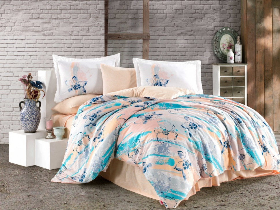 Постельное белье Hobby Exclusive Sateen Brisha бирюзовый евро 8698499144903
Постельное белье Hobby Exclusive Sateen Brisha бирюзовый евро 8698499144903